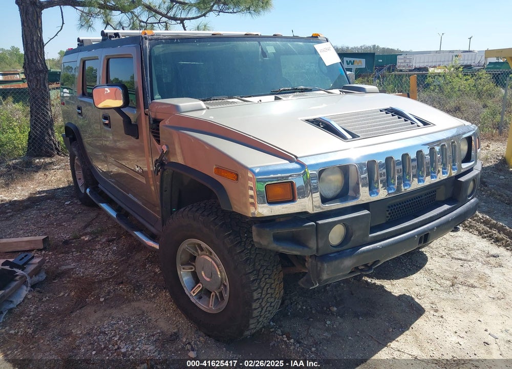 2005 HUMMER H2 SUV VIN: 5GRGN23U85H129007
