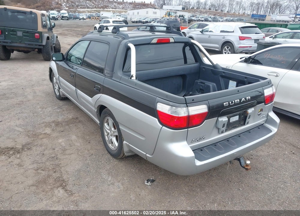 2003 SUBARU BAJA VIN: 4S4BT61C837108482