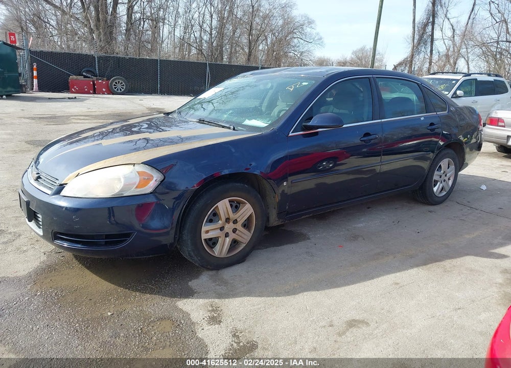 2007 CHEVROLET IMPALA LS VIN: 2G1WB58K179226533