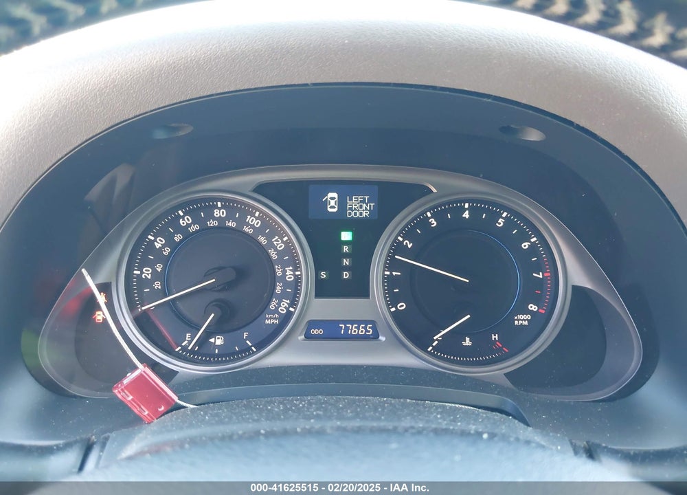 2009 LEXUS IS 250 VIN: JTHBK262X92085324