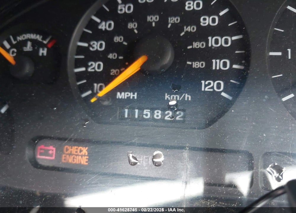 1998 FORD MUSTANG VIN: 1FAFP4448WF232559
