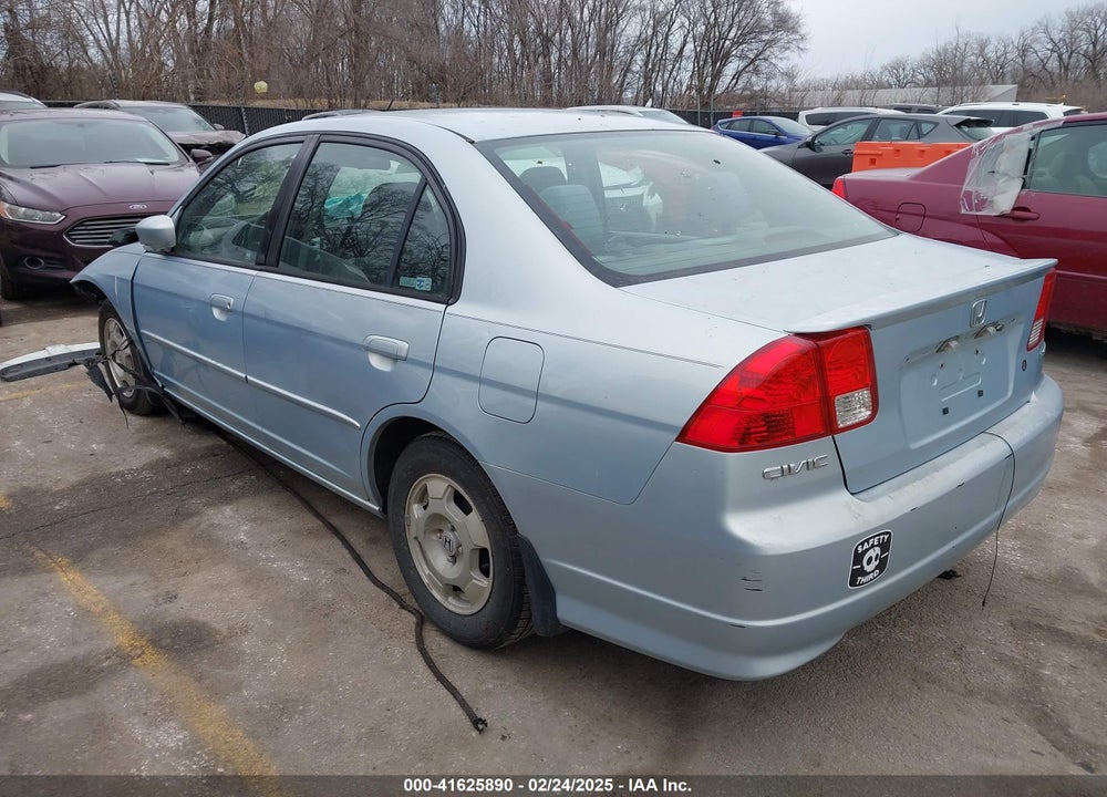 2005 HONDA CIVIC HYBRID VIN: JHMES96695S011542