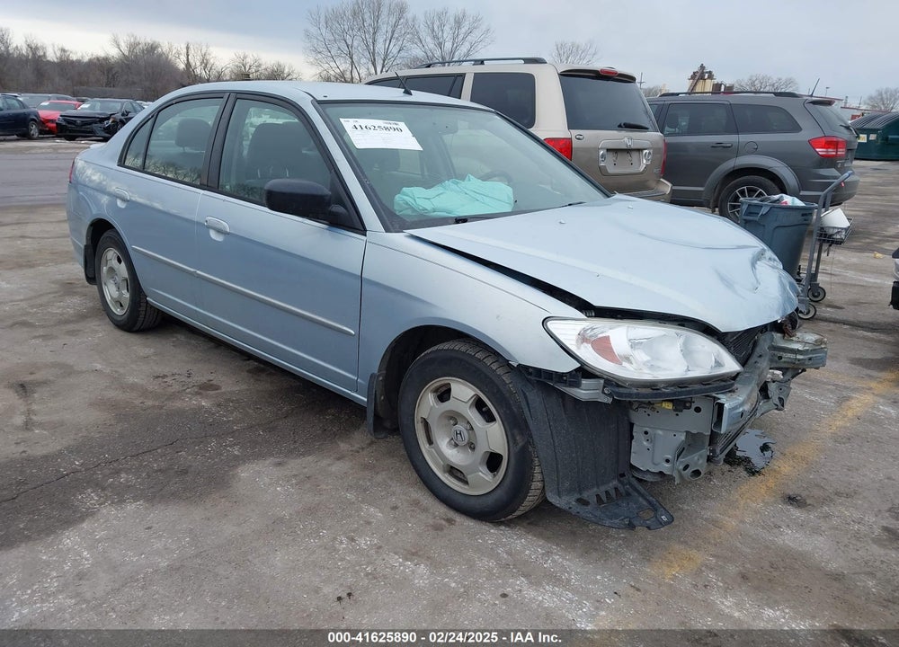 2005 HONDA CIVIC HYBRID VIN: JHMES96695S011542