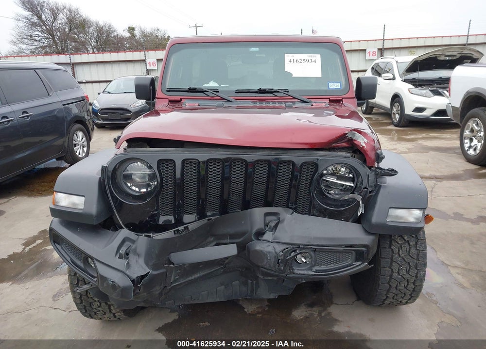 2021 JEEP WRANGLER UNLIMITED WILLYS 4X4 VIN: 1C4HJXDN9MW777830