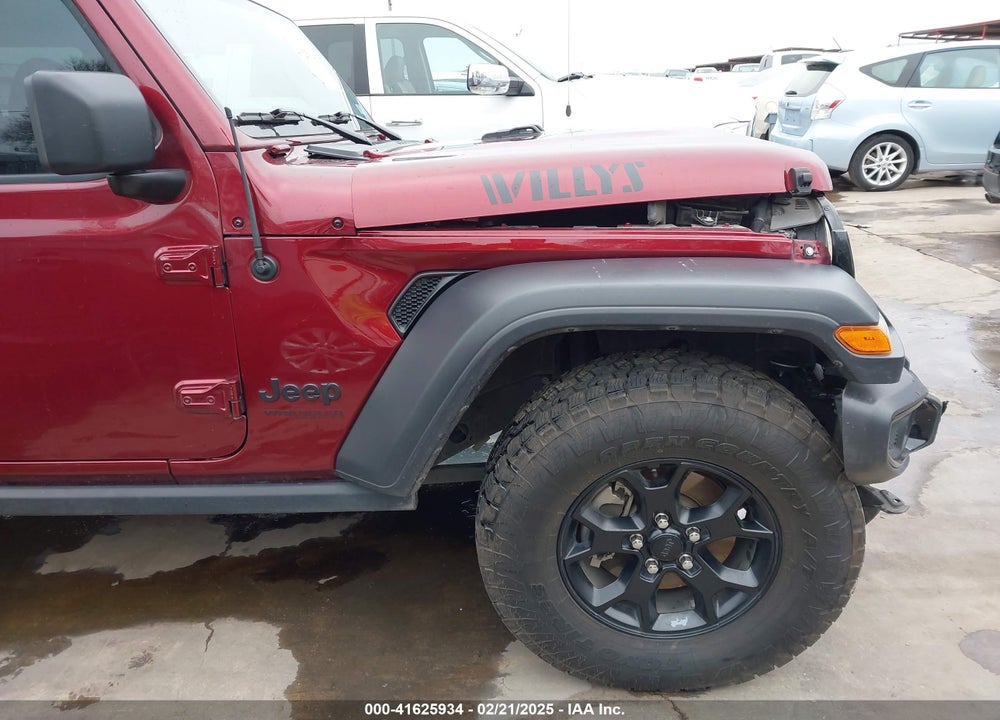 2021 JEEP WRANGLER UNLIMITED WILLYS 4X4 VIN: 1C4HJXDN9MW777830