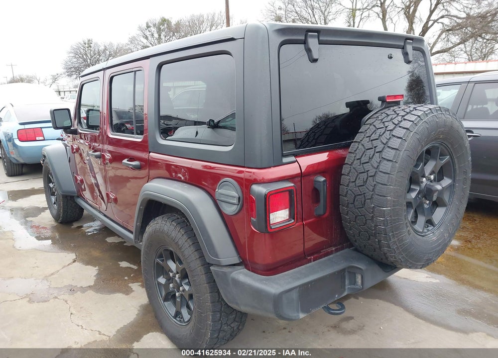 2021 JEEP WRANGLER UNLIMITED WILLYS 4X4 VIN: 1C4HJXDN9MW777830