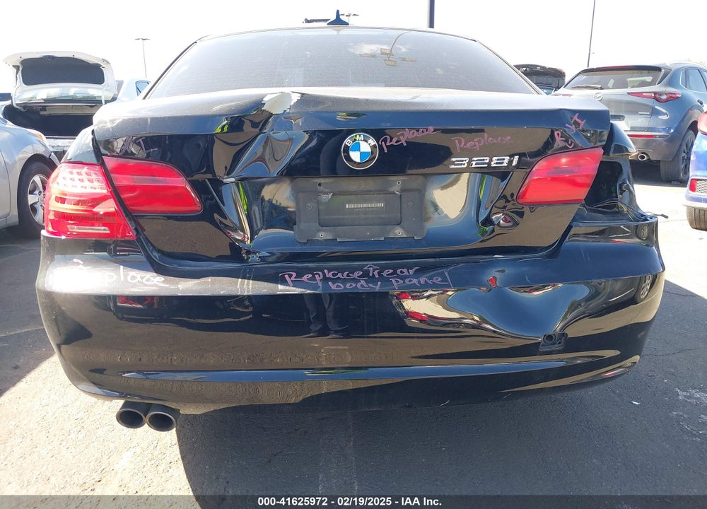 2011 BMW 328I VIN: WBAKE5C52BE754860