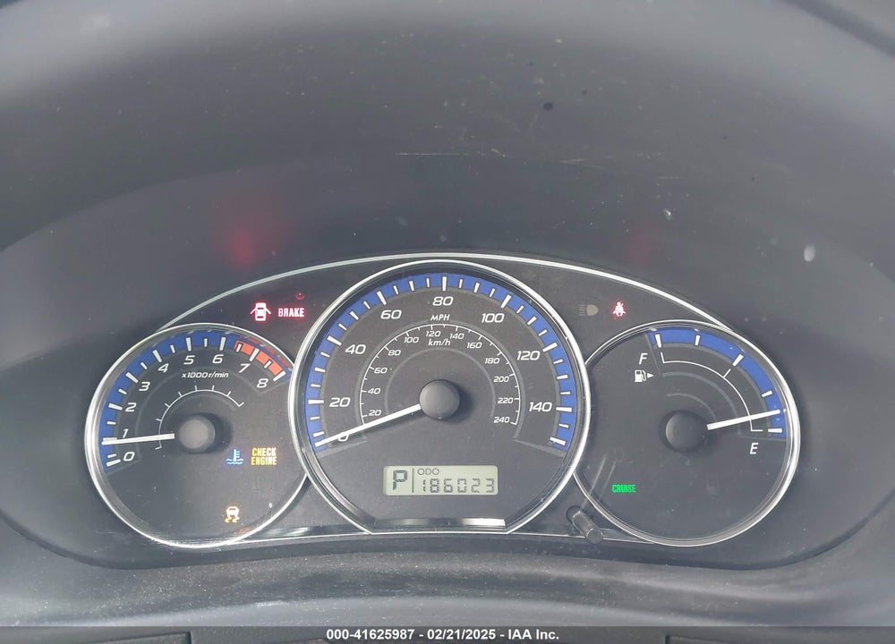 2013 SUBARU FORESTER VIN: JF2SHABC5DH429187