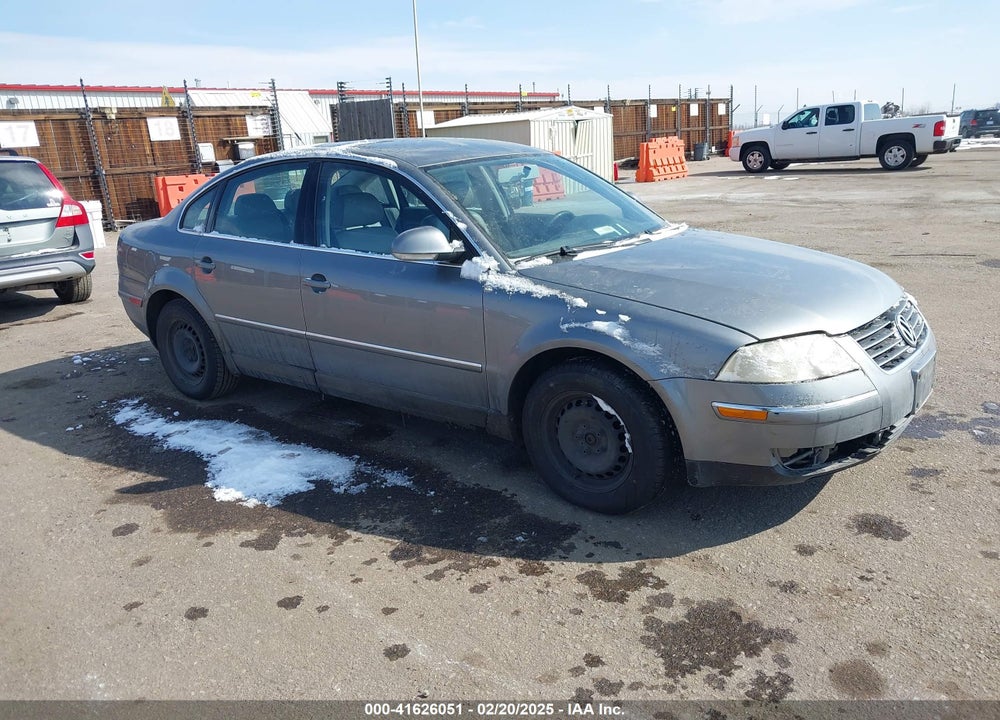 2005 VOLKSWAGEN PASSAT GL TDI VIN: WVWME63B95P012620