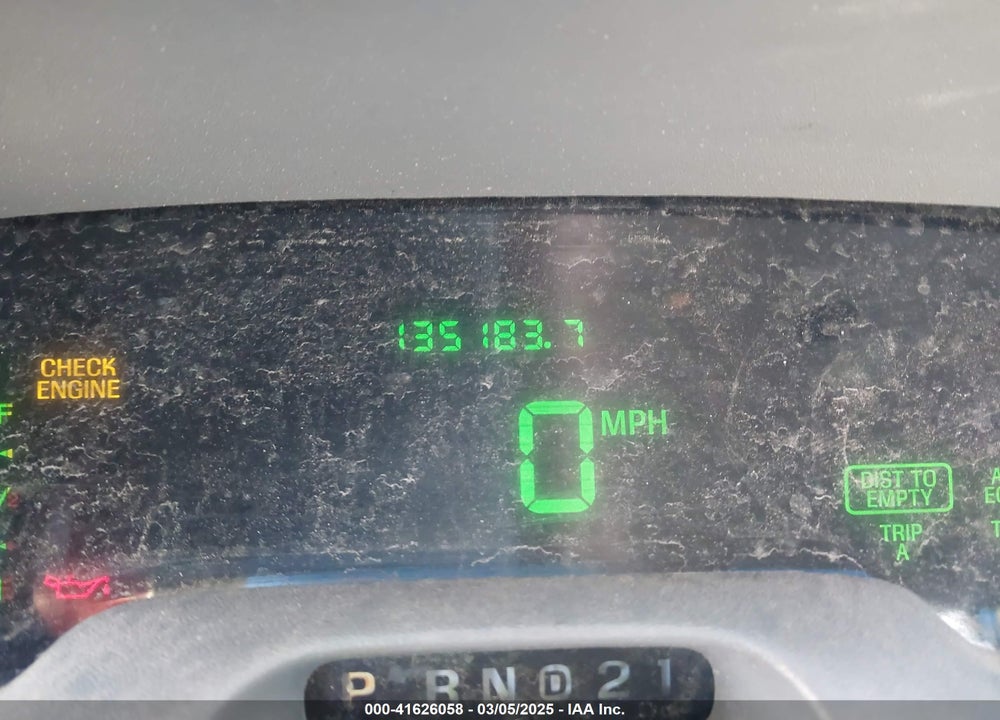 1998 MERCURY GRAND MARQUIS VIN: 2MEFM75W8WX687967