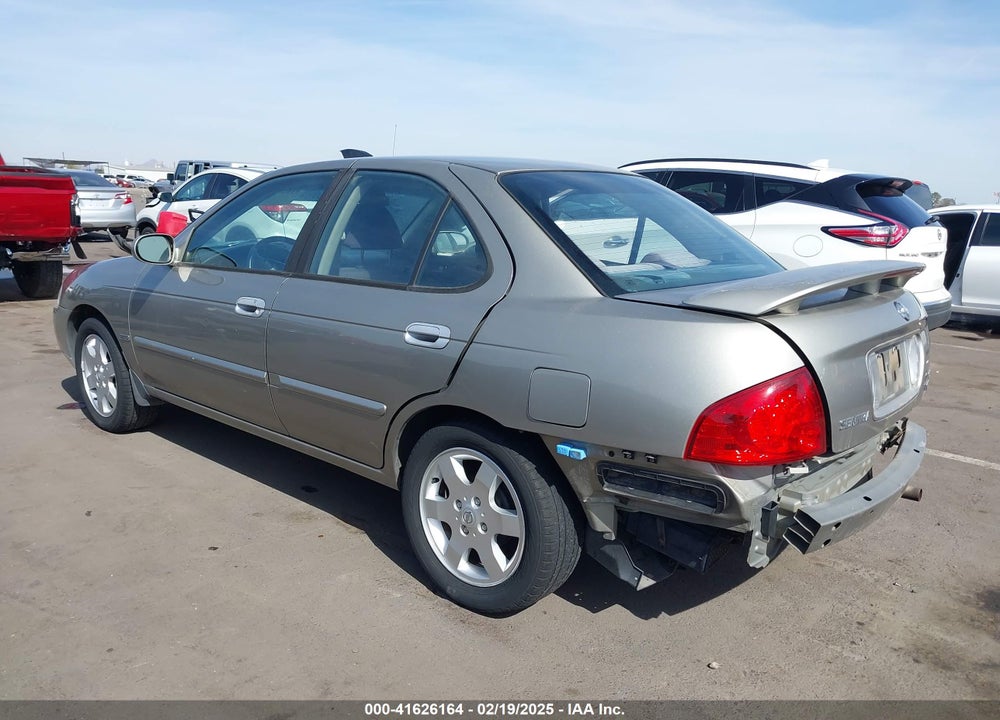 2006 NISSAN SENTRA VIN: 3N1CB51D96L492838