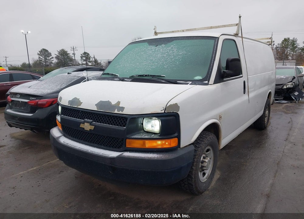 2012 CHEVROLET EXPRESS 2500 WORK VAN VIN: 1GCWGFCA3C1197872