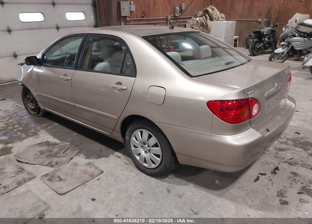 2004 TOYOTA COROLLA LE VIN: 2T1BR38E34C231941