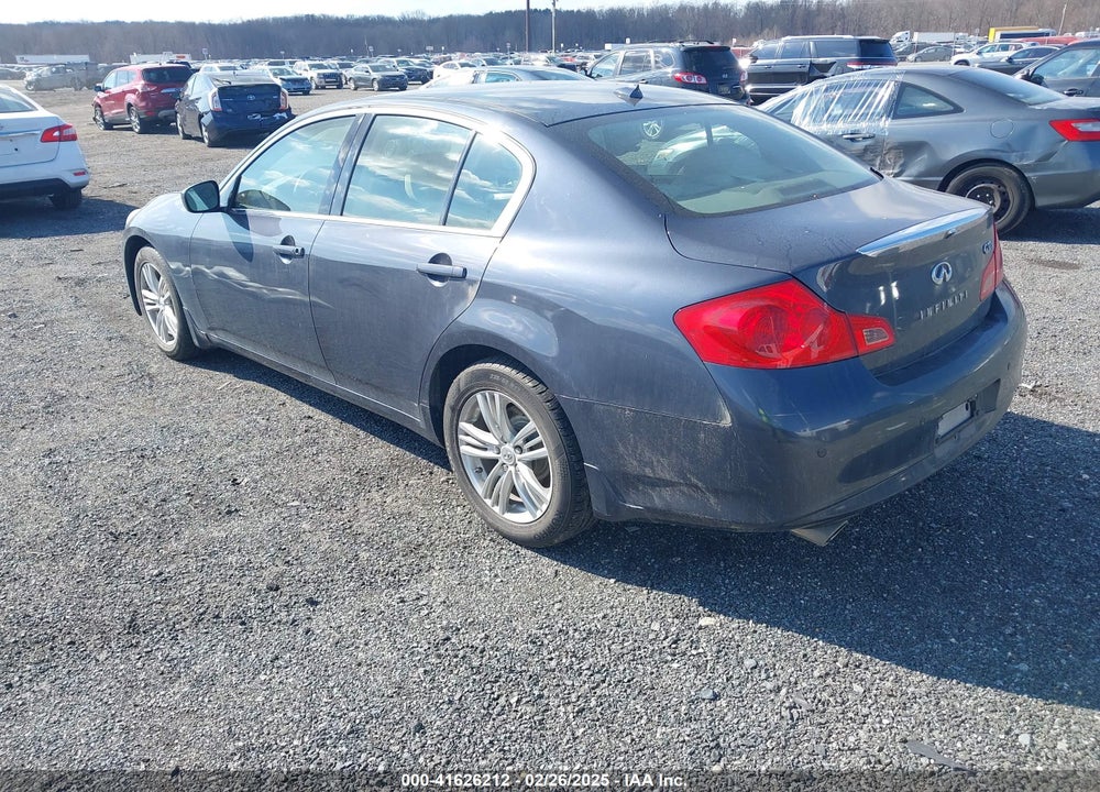 2010 INFINITI G37X VIN: JN1CV6AR8AM254468