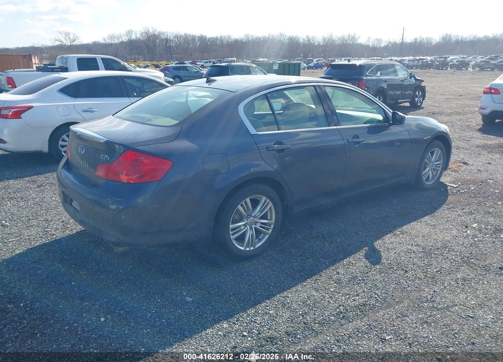 2010 INFINITI G37X VIN: JN1CV6AR8AM254468
