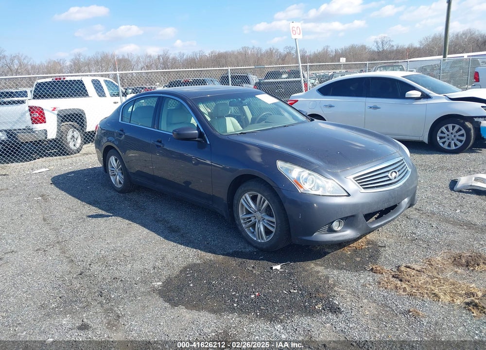 2010 INFINITI G37X VIN: JN1CV6AR8AM254468