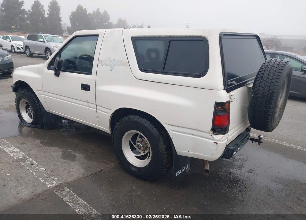 1992 ISUZU AMIGO VIN: JACBG07E0N9804550