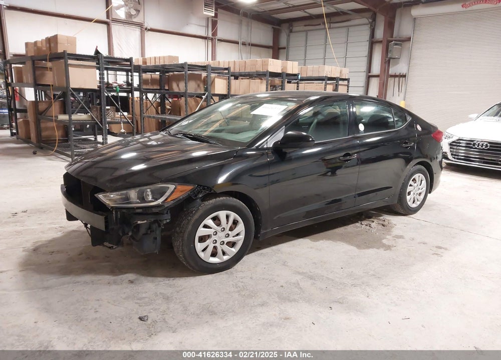2018 HYUNDAI ELANTRA SE VIN: 5NPD74LF4JH316171