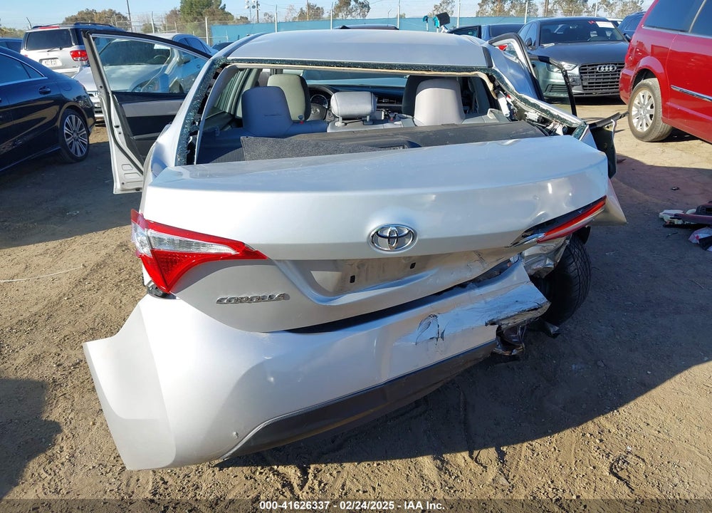 2016 TOYOTA COROLLA LE VIN: 5YFBURHE4GP568737