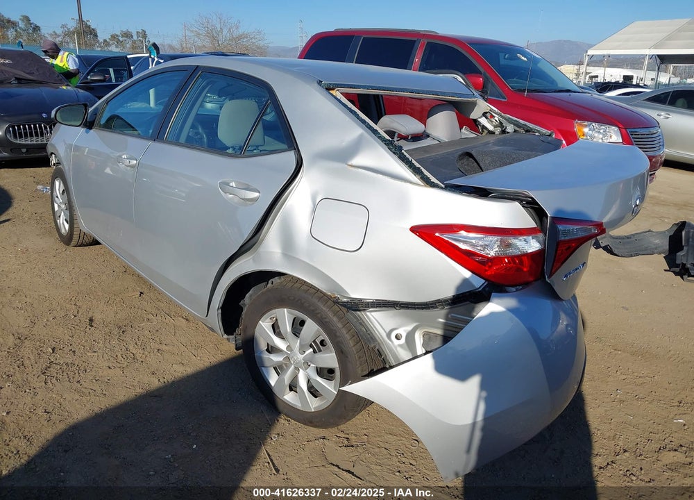 2016 TOYOTA COROLLA LE VIN: 5YFBURHE4GP568737