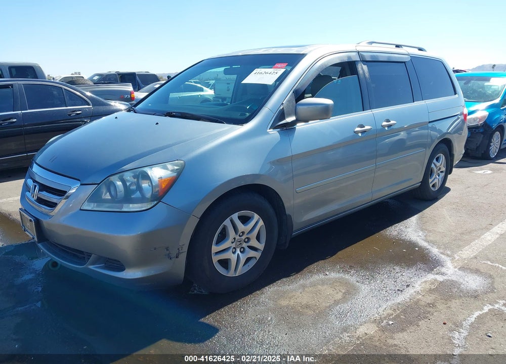 2007 HONDA ODYSSEY EX-L VIN: 5FNRL387X7B102533