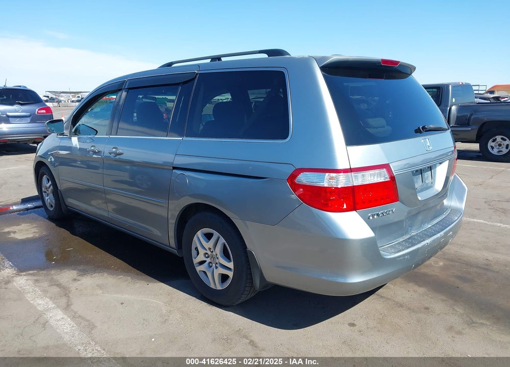 2007 HONDA ODYSSEY EX-L VIN: 5FNRL387X7B102533