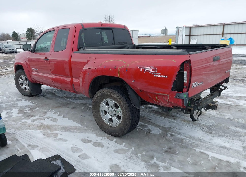 2009 TOYOTA TACOMA ACCESS CAB VIN: 5TEUU42N29Z630198