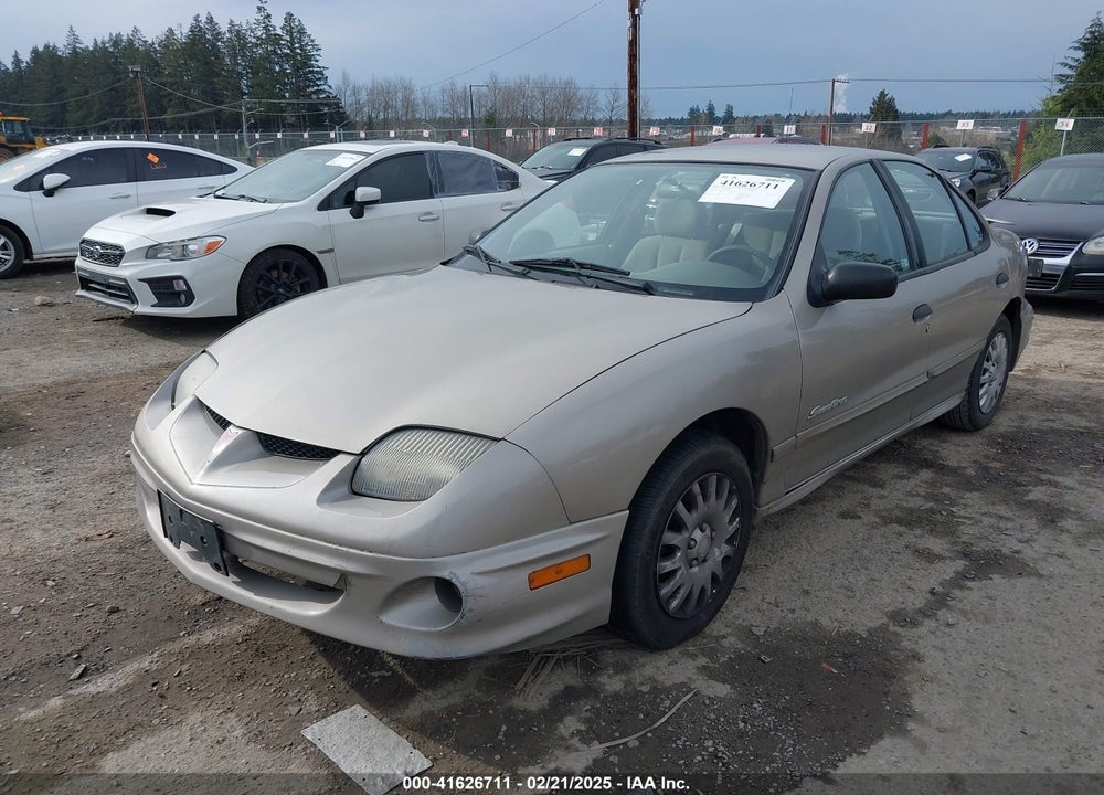 2001 PONTIAC SUNFIRE VIN: 1G2JB524817130195