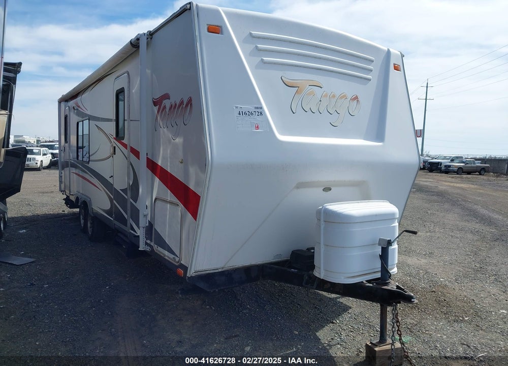 2008 PACIFIC T TRAVEL TRAILER VIN: 5UYTS28298R011234