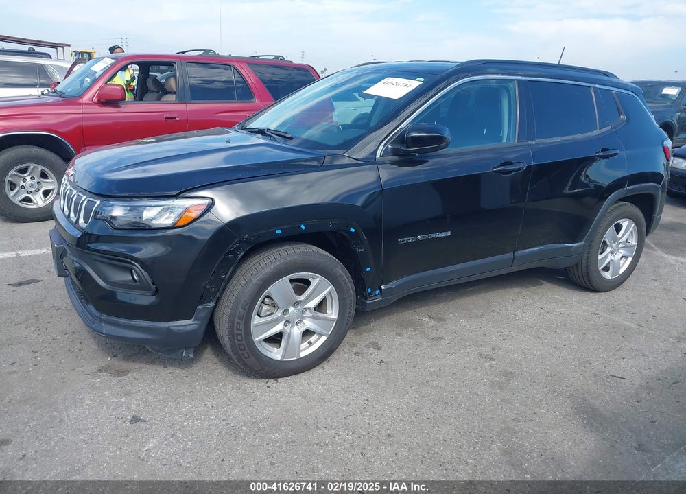 2022 JEEP COMPASS LATITUDE FWD VIN: 3C4NJCBB5NT139442