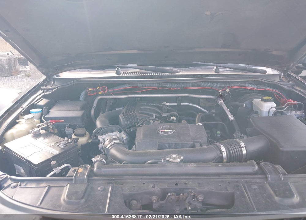 2008 NISSAN XTERRA S VIN: 5N1AN08U98C532589