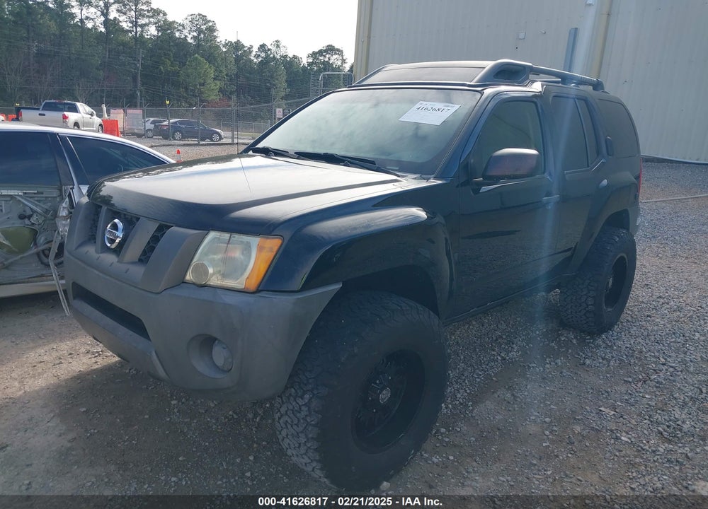 2008 NISSAN XTERRA S VIN: 5N1AN08U98C532589