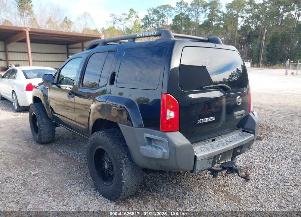 2008 NISSAN XTERRA S VIN: 5N1AN08U98C532589