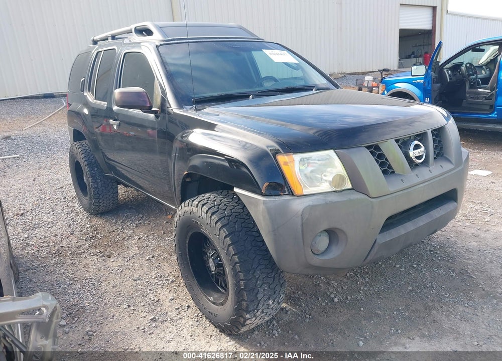2008 NISSAN XTERRA S VIN: 5N1AN08U98C532589