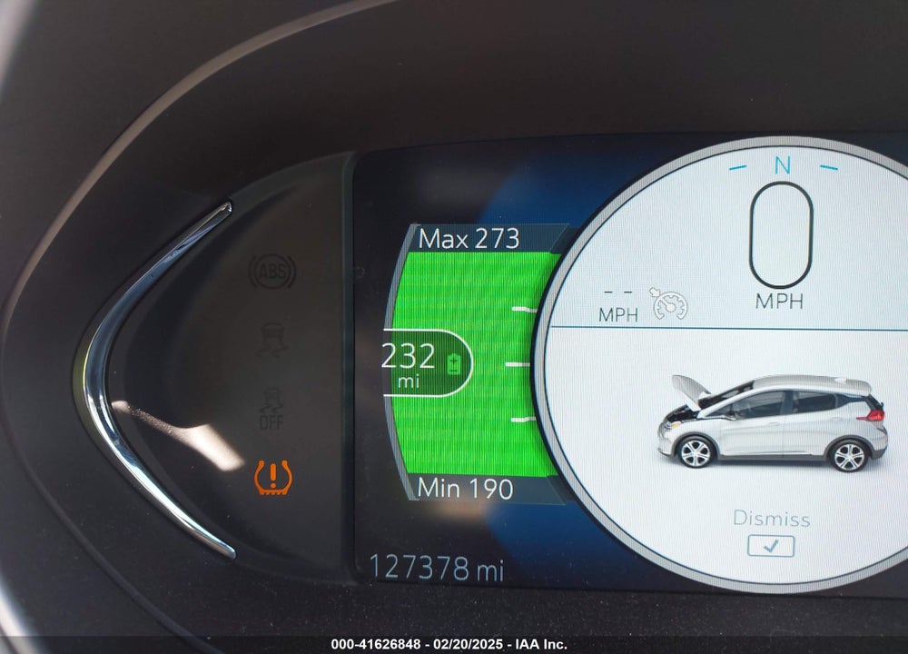 2017 CHEVROLET BOLT EV VIN: 1G1FW6S08H4173111