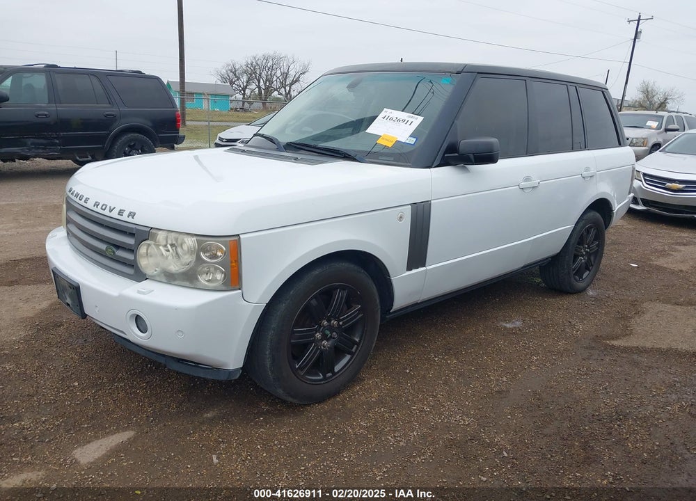 2006 LAND ROVER RANGE ROVER HSE VIN: SALME154X6A238941