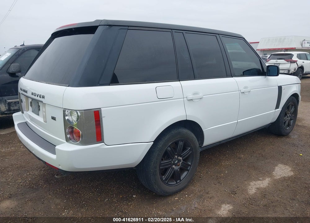 2006 LAND ROVER RANGE ROVER HSE VIN: SALME154X6A238941