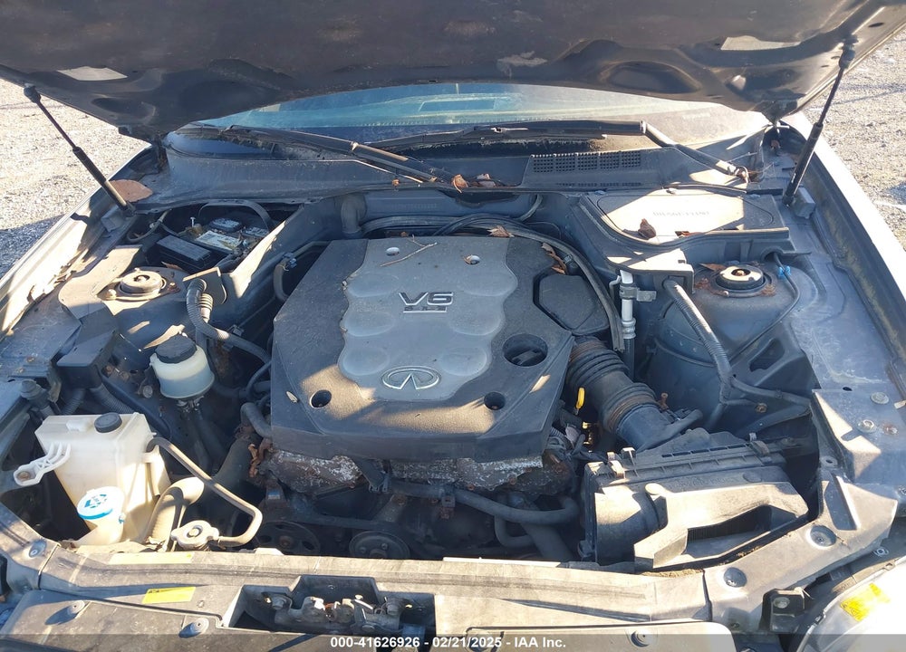 2005 INFINITI FX35 VIN: JNRAS08W75X215283
