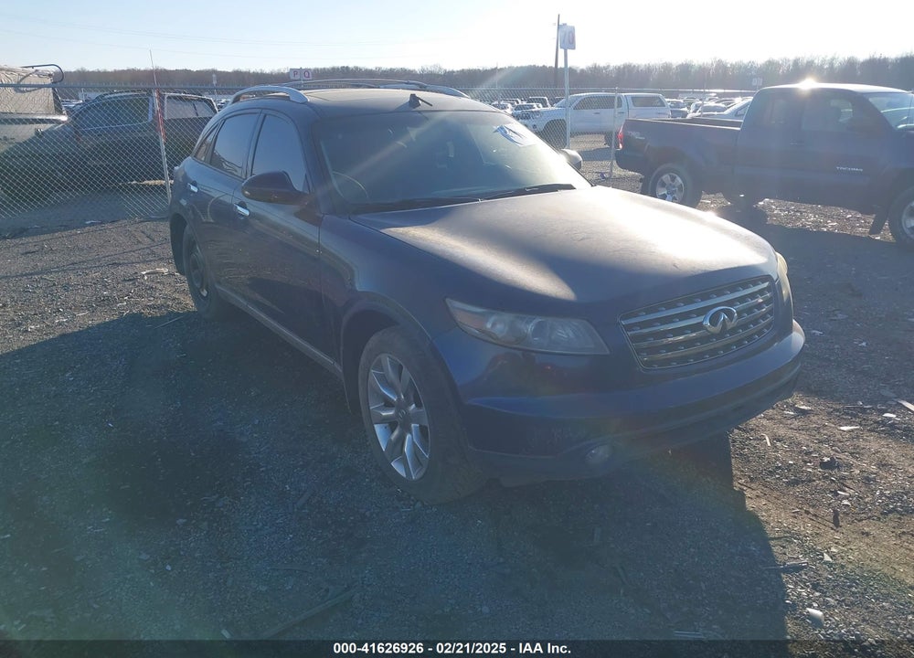 2005 INFINITI FX35 VIN: JNRAS08W75X215283