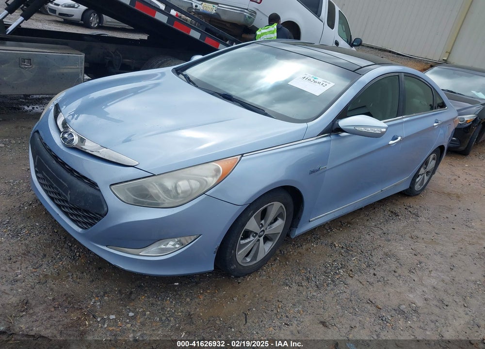 2012 HYUNDAI SONATA HYBRID VIN: KMHEC4A45CA028134