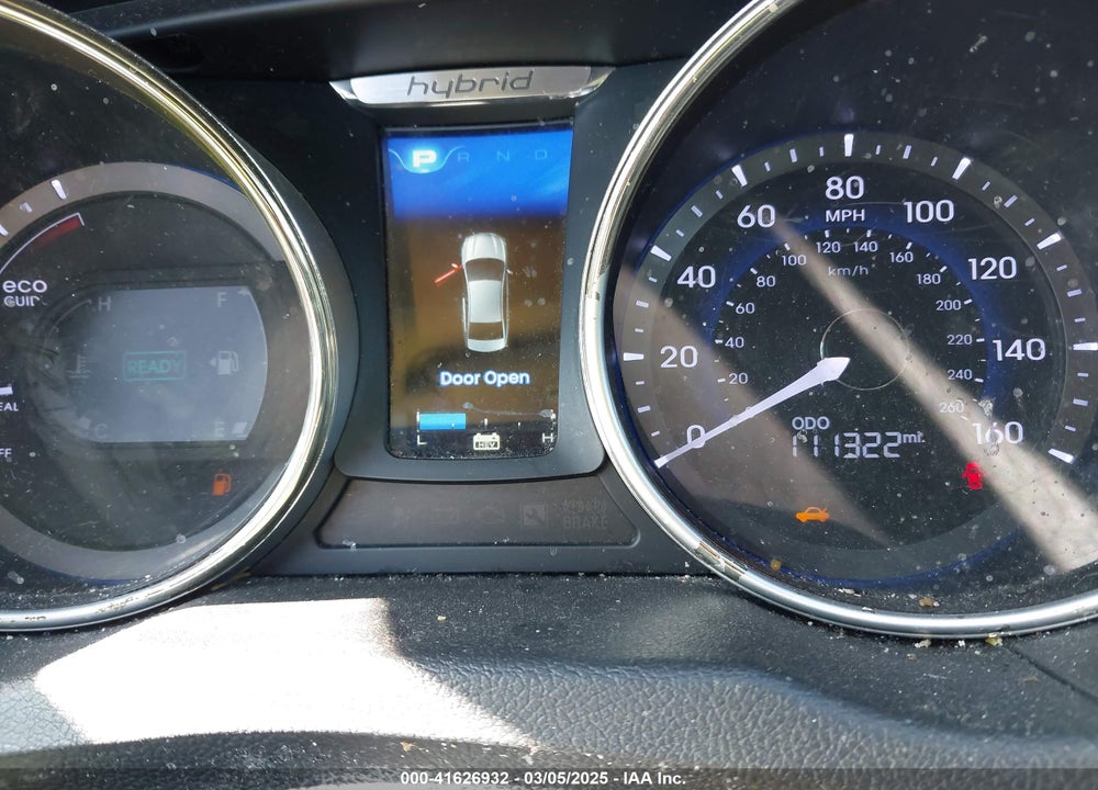 2012 HYUNDAI SONATA HYBRID VIN: KMHEC4A45CA028134