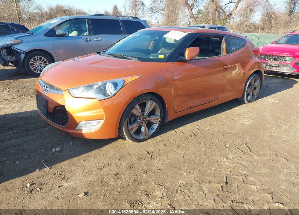 2013 HYUNDAI VELOSTER VIN: KMHTC6AD8DU099394
