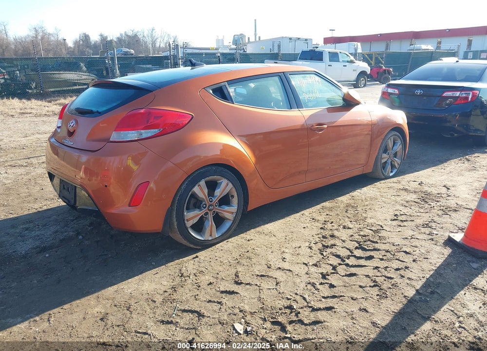 2013 HYUNDAI VELOSTER VIN: KMHTC6AD8DU099394