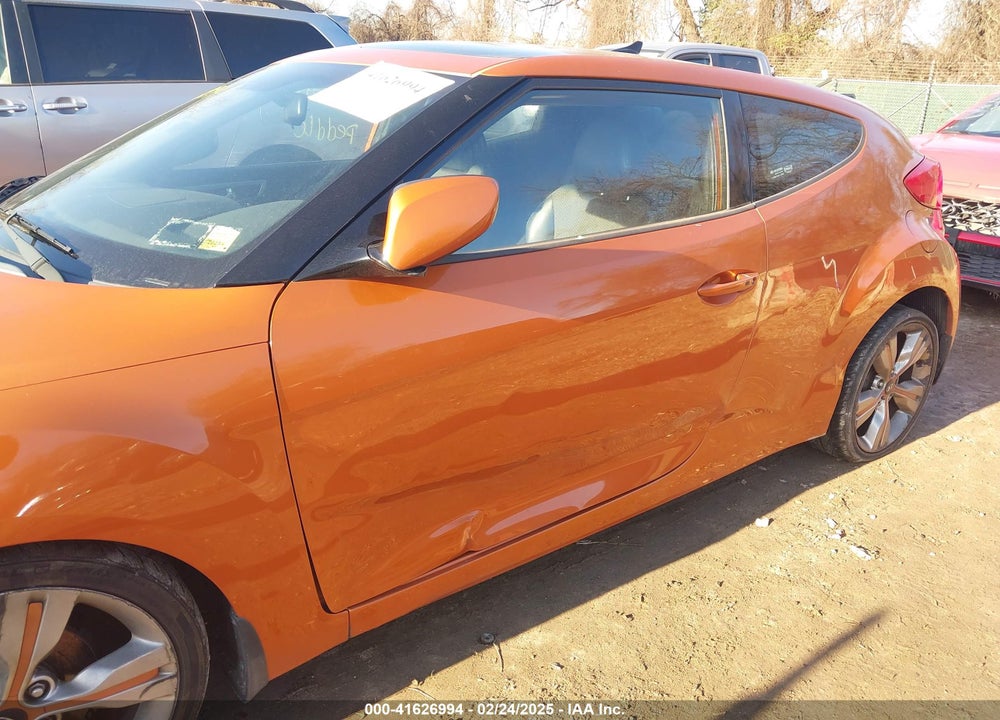 2013 HYUNDAI VELOSTER VIN: KMHTC6AD8DU099394