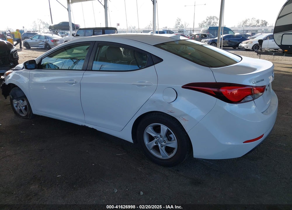 2015 HYUNDAI ELANTRA VIN: 5NPDH4AE9FH641994