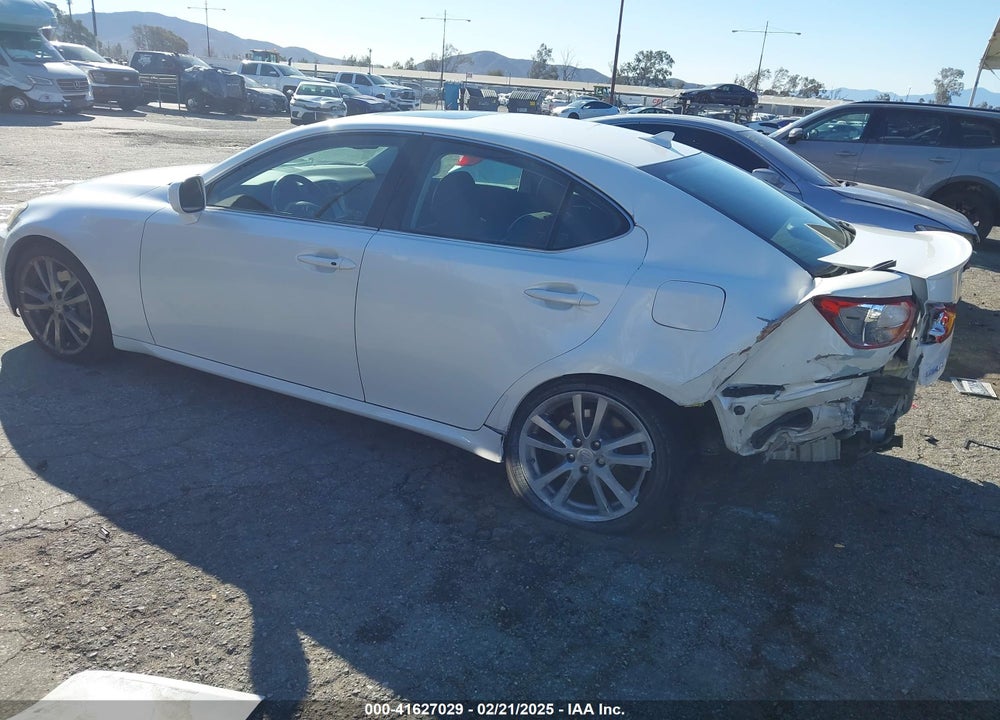 2008 LEXUS IS 350 VIN: JTHBE262782014216