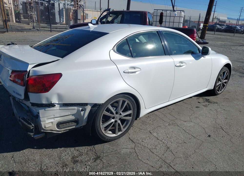 2008 LEXUS IS 350 VIN: JTHBE262782014216