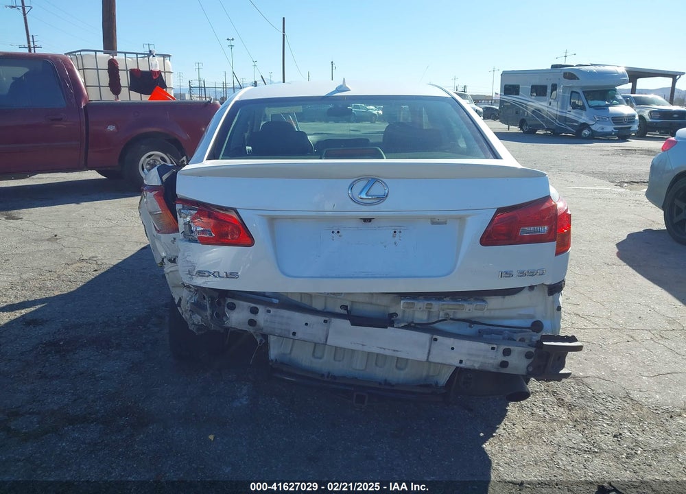 2008 LEXUS IS 350 VIN: JTHBE262782014216