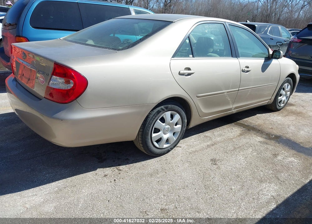 2004 TOYOTA CAMRY LE VIN: 4T1BE32K74U858523