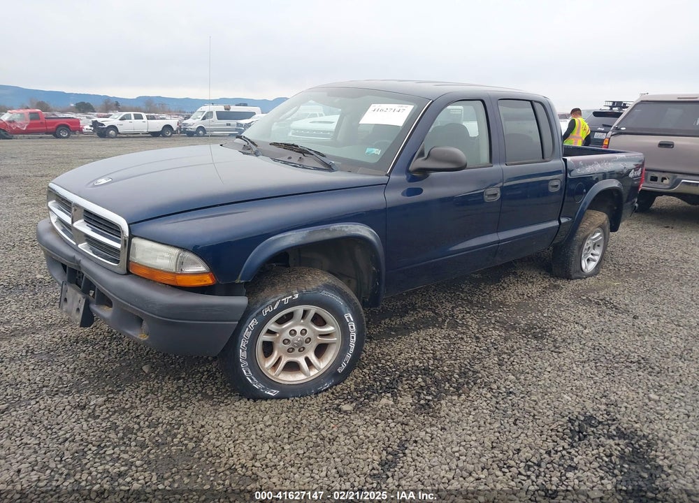2004 DODGE DAKOTA SPORT/SXT VIN: 1D7HG38K24S604056